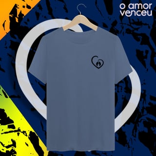 Nome do produto Camiseta Estonada Amor Venceu Presente
