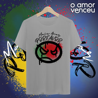Nome do produto Camiseta Quality Mais Amor Por favor Logo