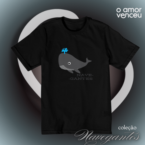 Nome do produto: Camiseta Quality Infantil Navegantes dos Mares