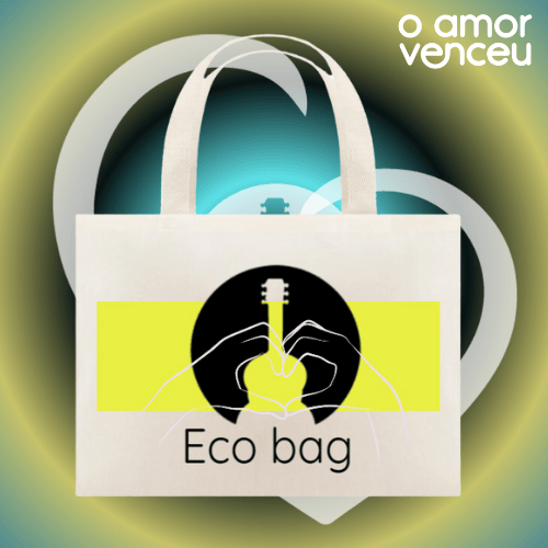 Nome do produto: Eco Bag Amor Venceu Coração