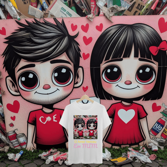 Camiseta Infantil Heróis JUREK