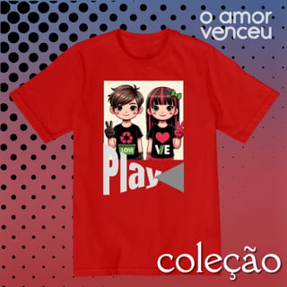 Nome do produto Camiseta Infantil Heróis Vitória