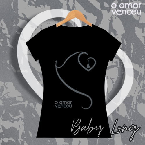 Nome do produto: Baby Long Prime Amor Venceu Linhas