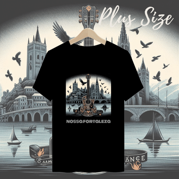 Camiseta Plus Nossa Fortaleza (Promoção)
