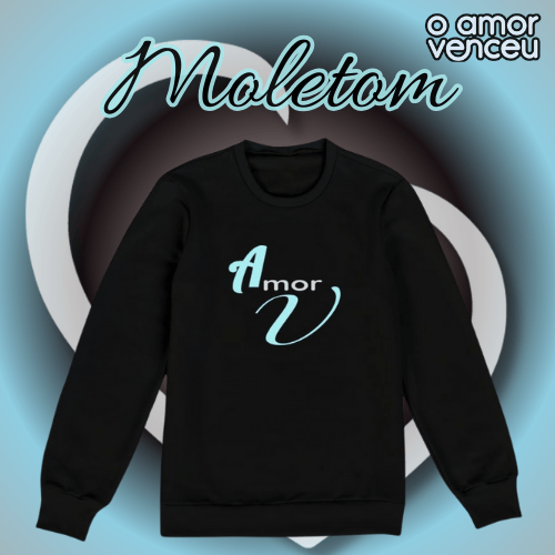 Nome do produto: Moletom Fechado Amor V