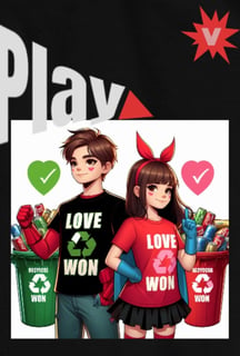 Nome do produto Camiseta Infantil Play Heróis JUventude
