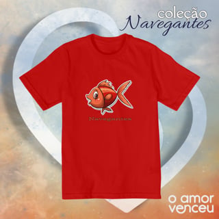 Camiseta Quality Infantil Turma Navegantes