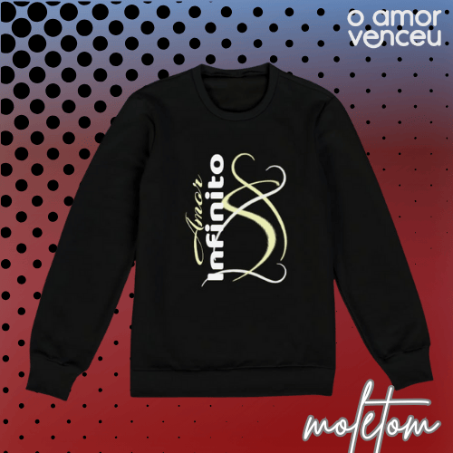 Nome do produto: Moletom Fechado Infinito