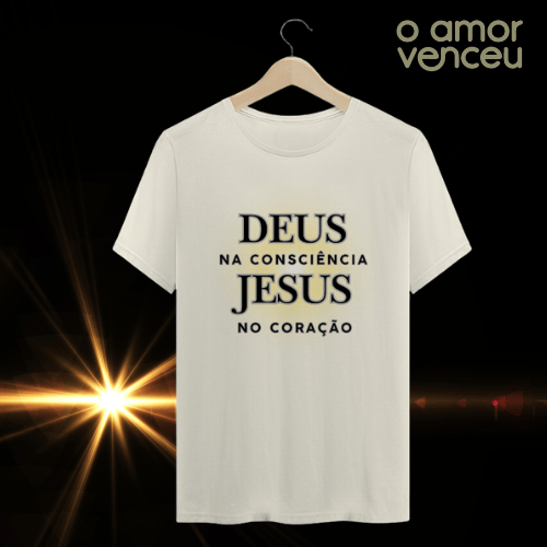Nome do produto: Camiseta Prime Amor Venceu Sabedoria