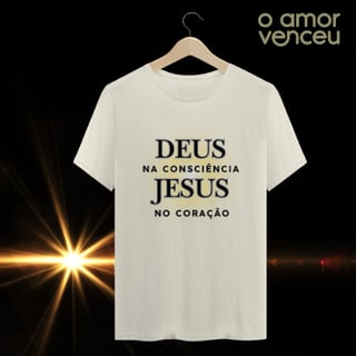 Nome do produto Camiseta Prime Amor Venceu Sabedoria