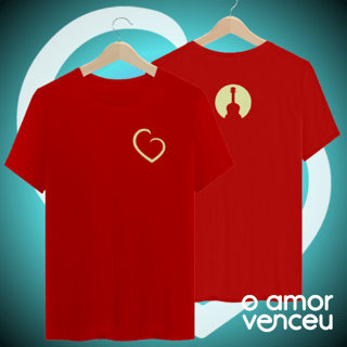Nome do produto Camiseta Quality Coração Não Quebra