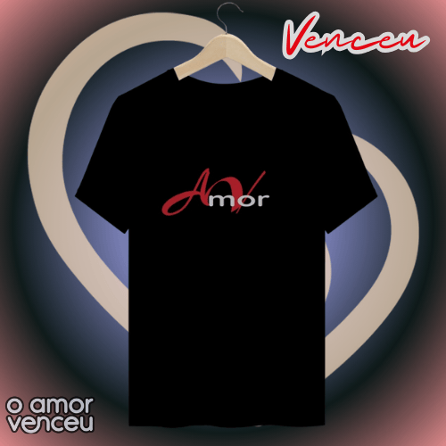 Nome do produto: Camiseta Quality Amor Vermelho