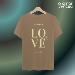Nome do produto Camiseta Prime Love Janeiro a Janeiro