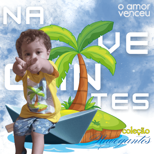 Camiseta Quality Infantil Navegantes Destino