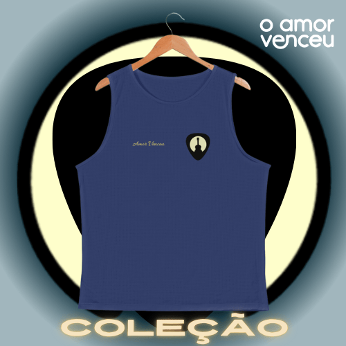 Nome do produto: Regata Masculina Sport Dry UV Amor Que Toca (PROMOÇÃO)