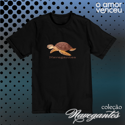 Nome do produto: Camiseta Quality Infantil Navegantes Tartaruga