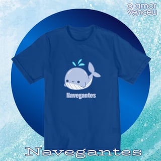 Nome do produto Camiseta Quality Infantil Navegantes Baleinha
