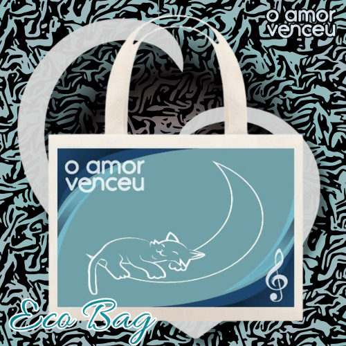 Nome do produto: Eco Bag Grande Amor Venceu Sonhos