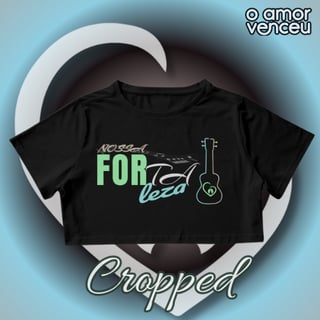 Nome do produto Camisa Cropped Nossa Fortaleza
