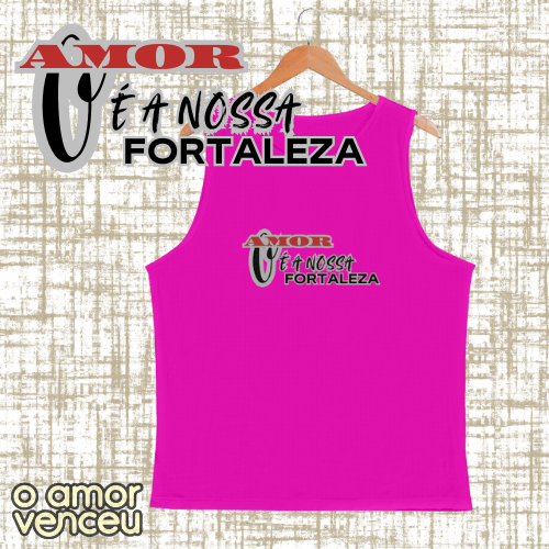 Nome do produto: Regata Masculina Sport Dry UV Nossa Fortaleza