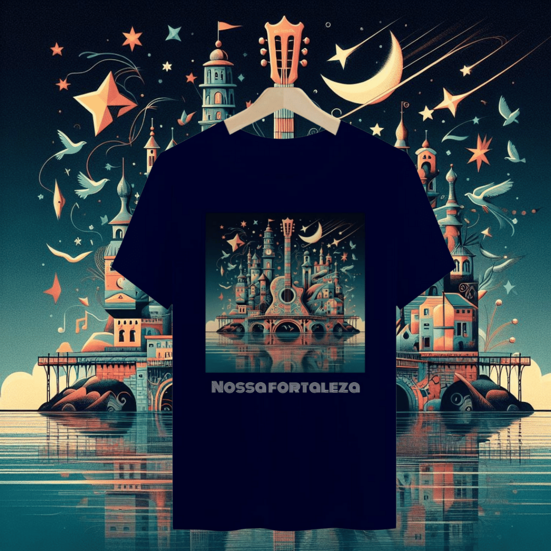 Nome do produto: Camiseta Nossa Fortaleza