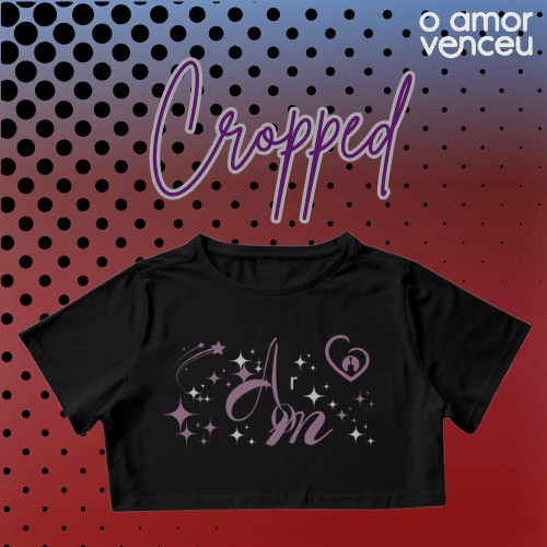 Camisa Cropped Amor