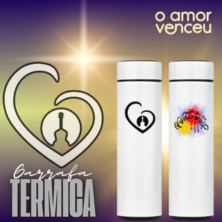 Nome do produto Garrafa Térmica Mais Amor Por Favor