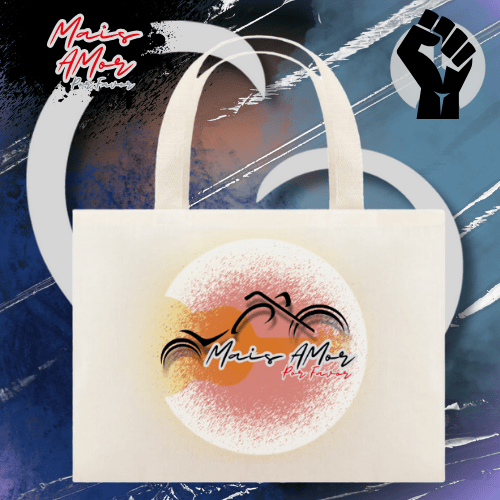 Nome do produto: Eco Bag Grande Mais Amor Por Favor Natureza