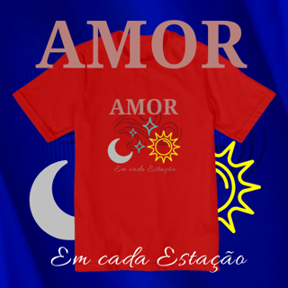 Nome do produto Camiseta Quality Infantil Amor em cada Estação