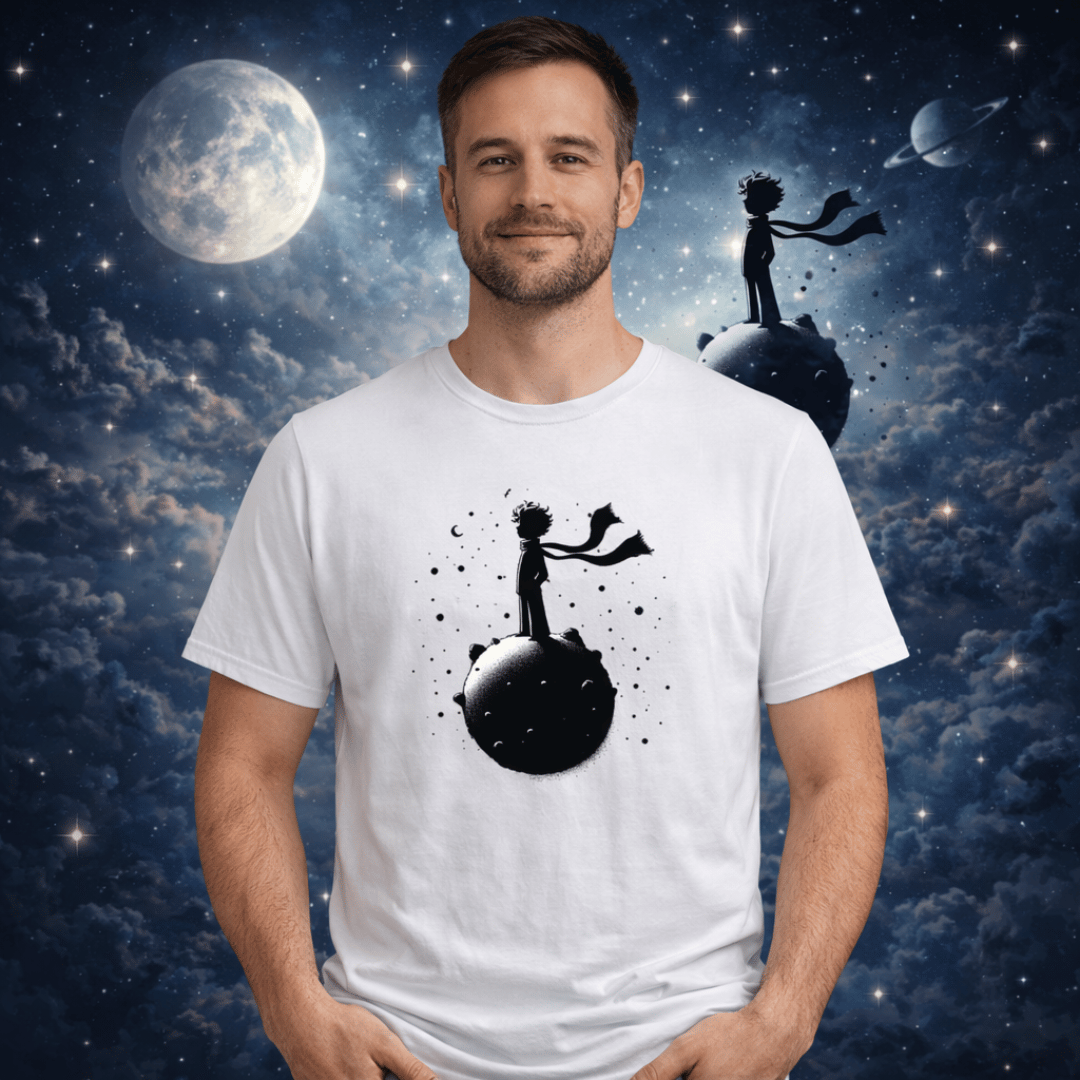 Nome do produto: Camiseta  Pequeno Príncipe