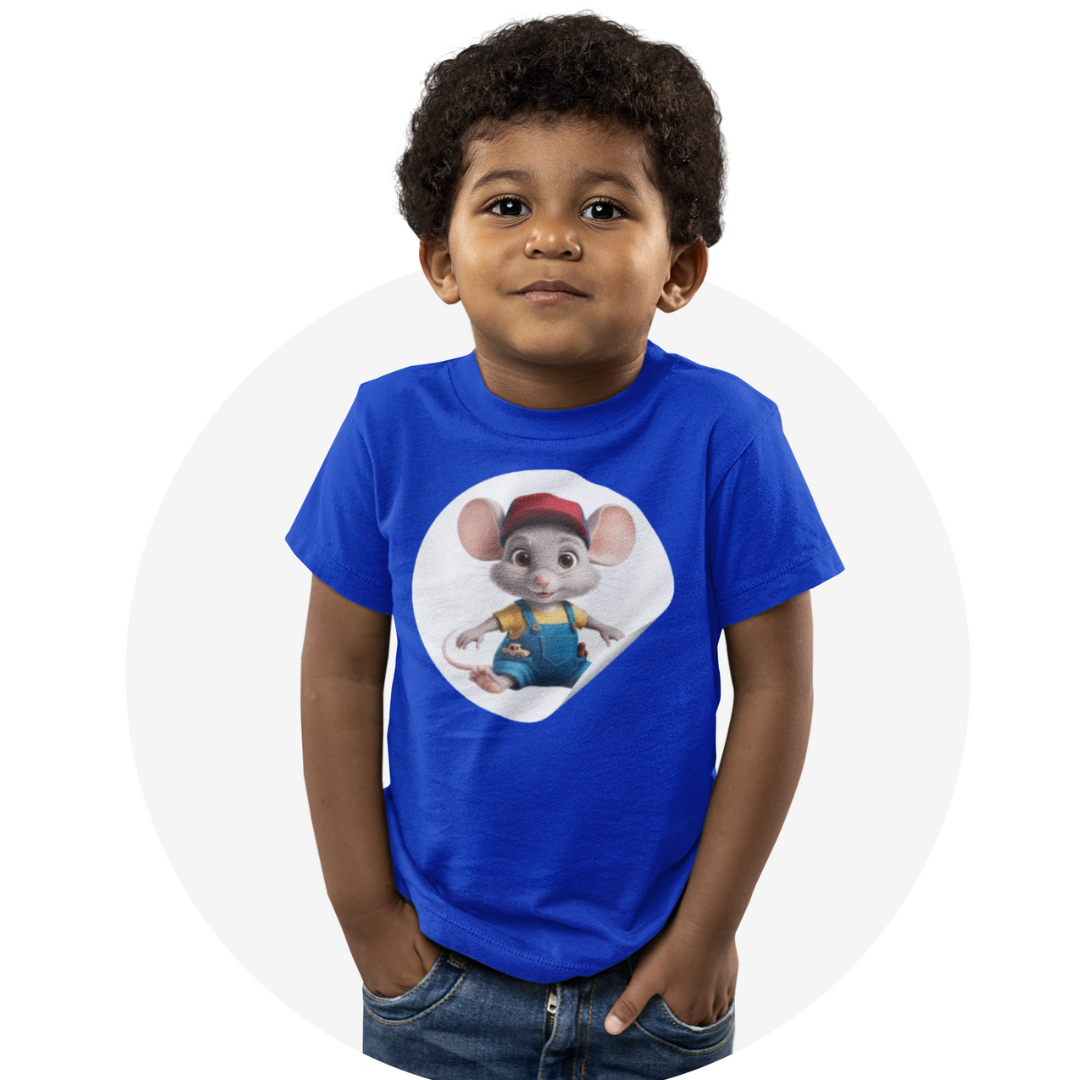 Camiseta Infantil Ratinho Giba