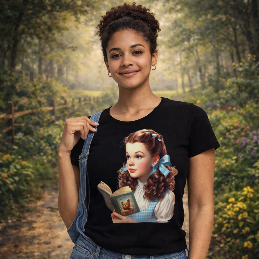 Nome do produto: Camiseta Feminina Dorothy do Mágico de OZ