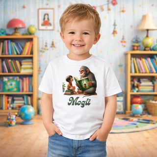 Nome do produto Camiseta Infantil Mogli
