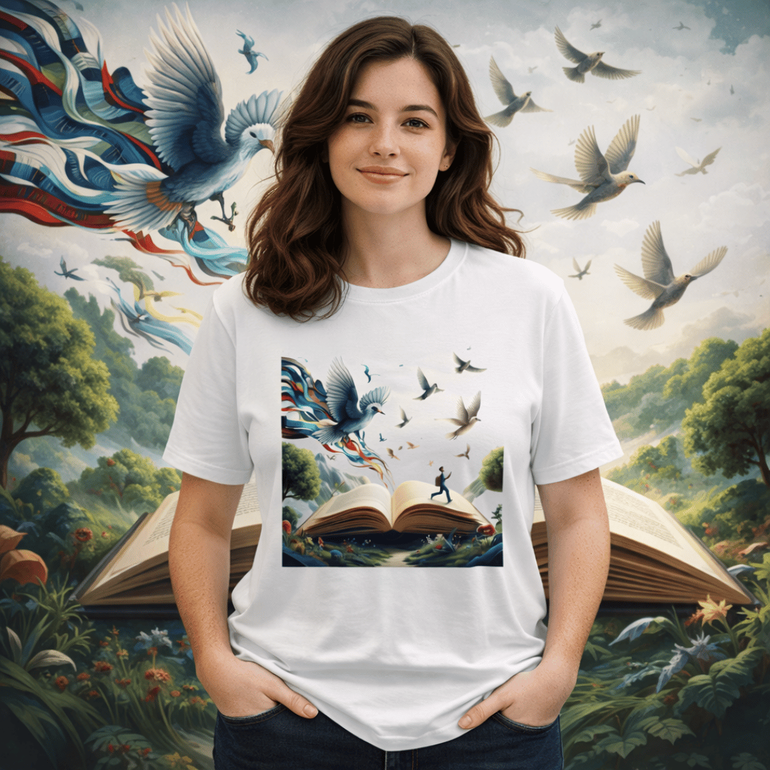 Nome do produto: Camiseta  Liberte sua Imaginação