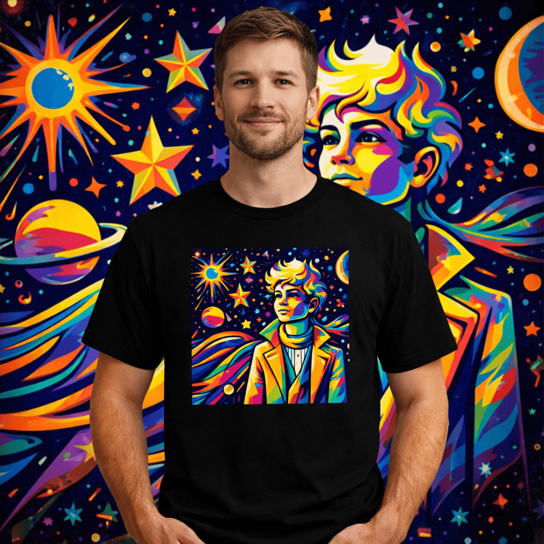 Nome do produto: Camiseta Pequeno Príncipe Art Pop