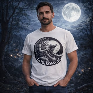Camiseta Lobisomen Leitor