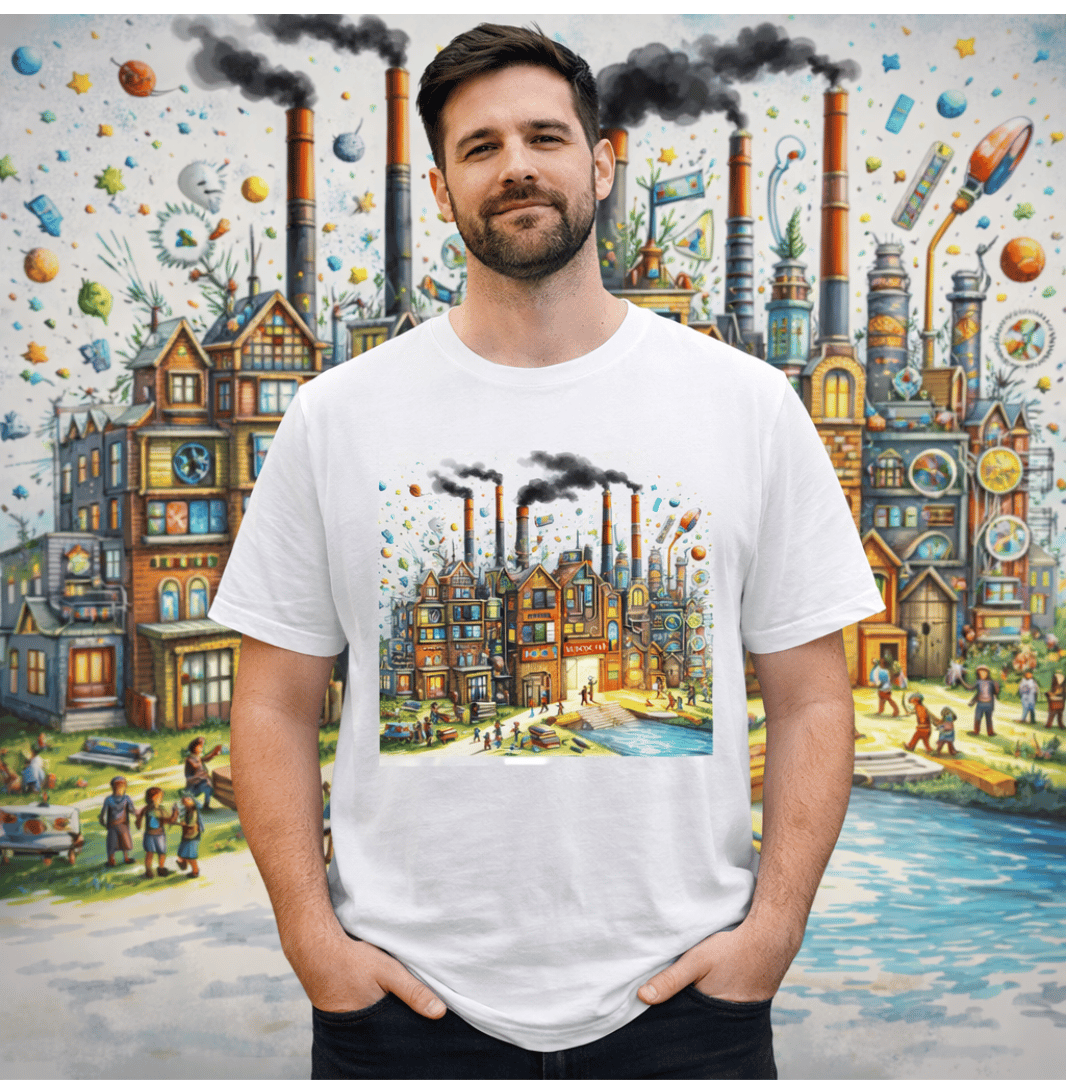 Nome do produto: Camiseta  Fábrica de Conhecimento