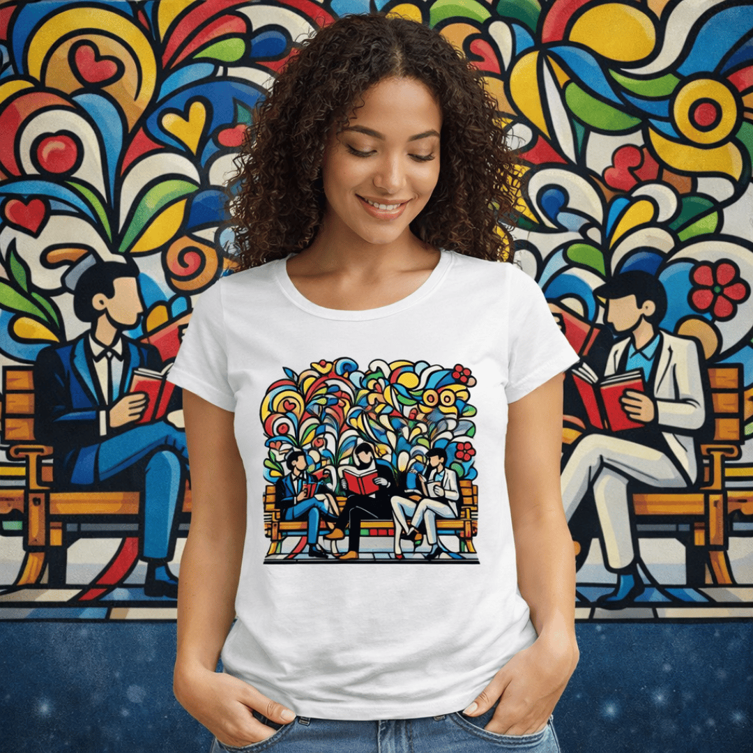 Nome do produto: Camiseta Feminina Celebre Leitura Homero Brito