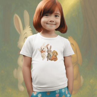 Nome do produto Camiseta  OS Coelhinhos Que Aprenderam Compartilhar