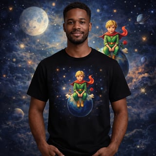 Nome do produto Camiseta Pequeno Príncipe