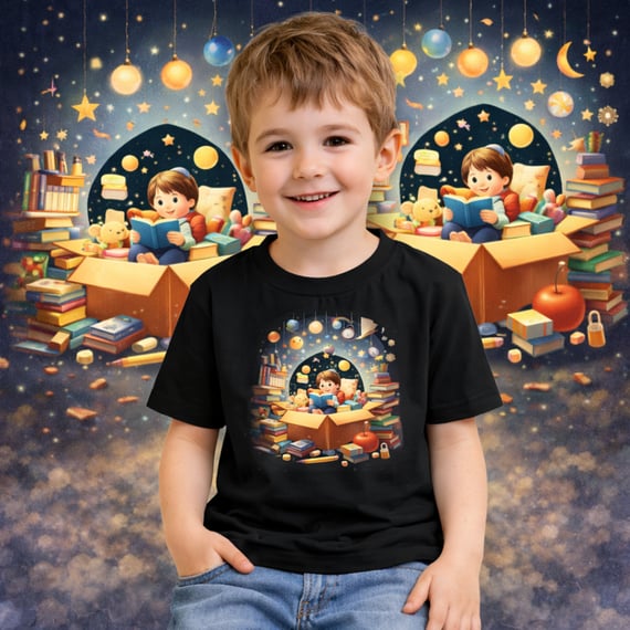 Camiseta Infantil Menino Leitor