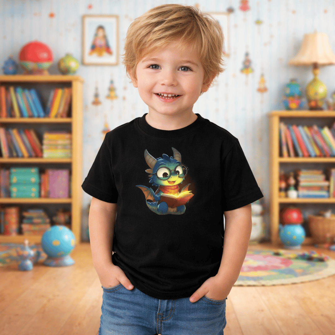 Nome do produto: Camiseta Infantil Dragão Fofo