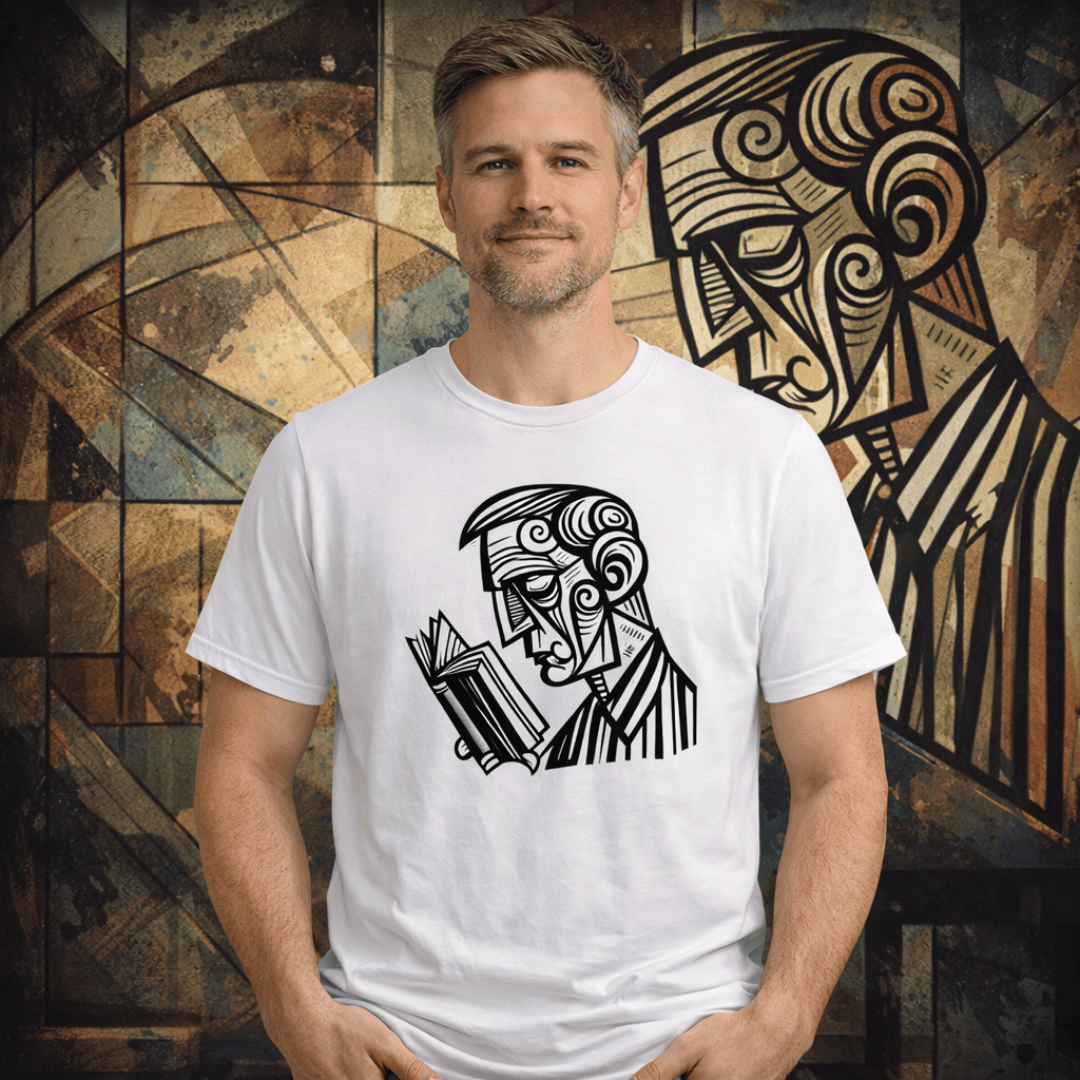 Nome do produto: Camiseta  Homem Leitor