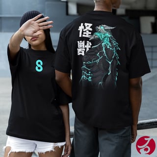 Camiseta Oversized - Kaiju no. 8