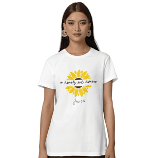 Nome do produto Camiseta Cristã Baby Long Prime - João 3:16