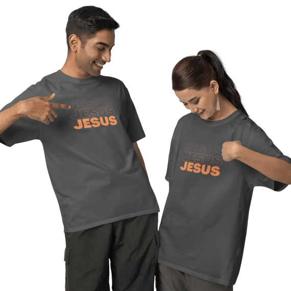 Camiseta Cristã Estonada - Jesus