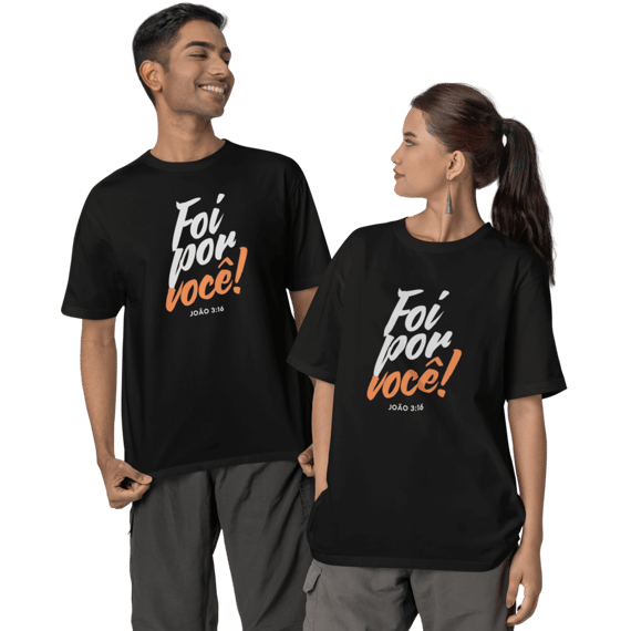 Camiseta Cristã - João 3:16