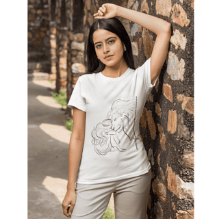 Nome do produto Camiseta Cristã Baby Long Prime - Salmos 17:8 