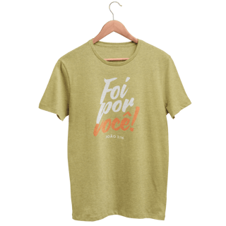 Nome do produto Camiseta Cristã Estonada - João 3:16