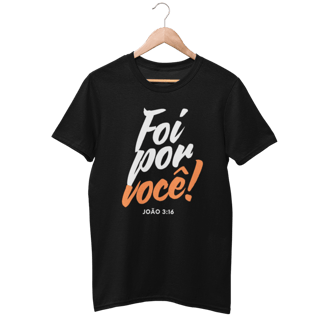 Nome do produto Camiseta Cristã - João 3:16